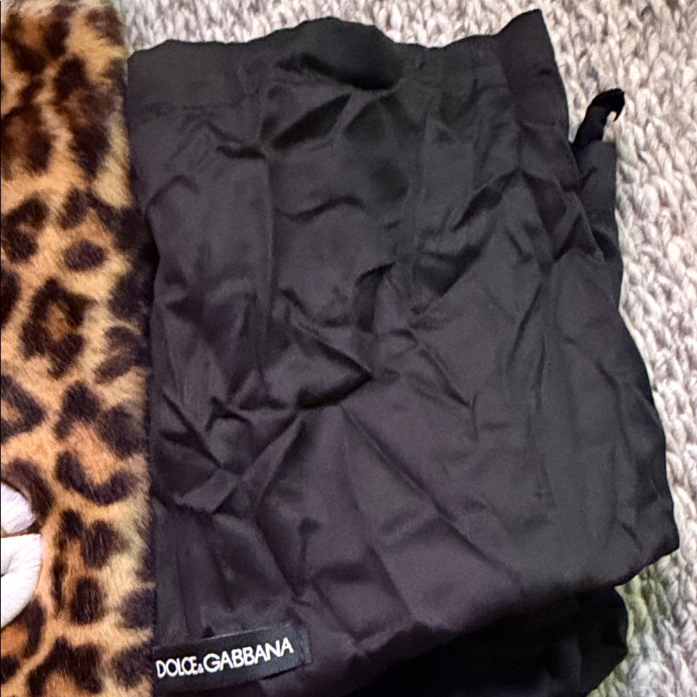 NWT Dolce and Gabbana Leopard Print Crossbody Bag - Picture 4 of 4